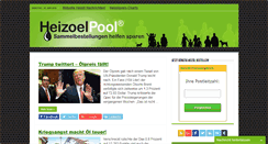 Desktop Screenshot of heizoelpool.de